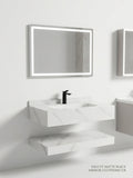 Meuble salle de bain en Porcelaine 80 cm