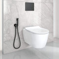 WC suspendu blanche ronde